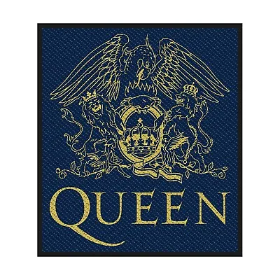 Buy Officially Licensed Queen Navy Logo Sew On Patch- Music Rock Merch Patches M192 • 4.29£