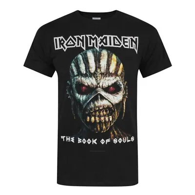 Buy Iron Maiden T-Shirt Book Of Souls Rock Band New Black Official • 15.95£