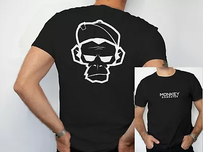 Buy Men`s T-shirt Funny Rap Monkey Gangster Creepy Front&Back Print Teens Novelty • 8.99£