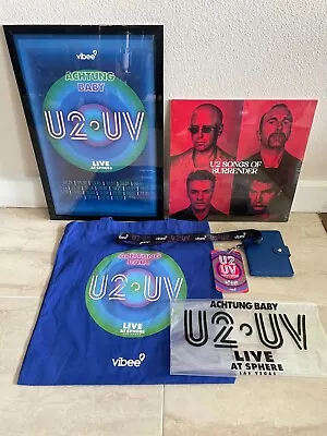 Buy U2 : UV Live At Sphere VIP Merch Bundle • 189.45£