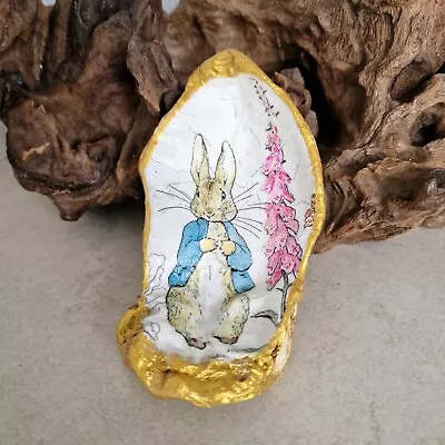 Buy Peter Rabbit Oyster Shell Trinket Jewellery Ring Holder Gift Dish Beatrix Potter • 15£