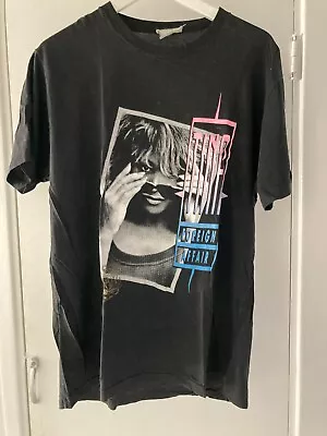 Buy Vintage Tina Turner Foreign Affair Tour  T-Shirt Black 1990 Medium • 35£