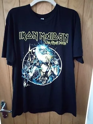 Buy 😎 Official - Iron Maiden - Live ⚡after Death⚡💀⚡t-shirt ( Size Xl ) ⭐ New ⭐ • 11.99£