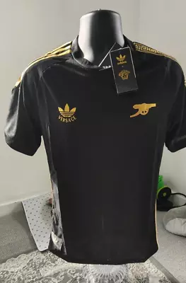Buy Adidas X Versace Arsenal Black & Gold Edition - Size XL - Brand New With Tags • 34.99£