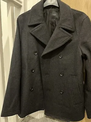 Buy Mens Next Smart Black Wool Blend Jacket Blazer Coat Size M • 18.50£