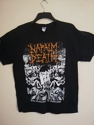 Buy Napalm Death Feto Shirt L Dropdead Nasum Terrorizer Pig Destroyer Insect Warfare • 10£