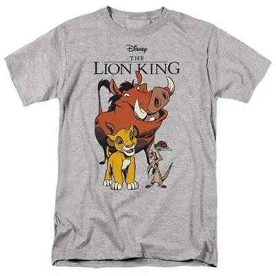 Buy Disney 100 Lion King Simba Pumbaa Mens T-shirt D100 100th Anniversary Official • 12.99£