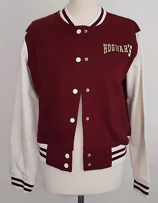 Buy New H&M Printed Baseball Jacket Hogwarts Harry Potter Varsity Coat Kids Teens • 50.87£