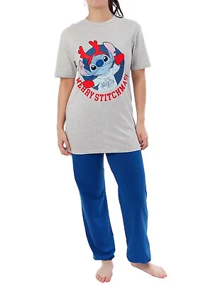 Buy Lilo And Stitch Christmas Pyjamas | Disney Christmas Pyjamas For Women • 25.99£
