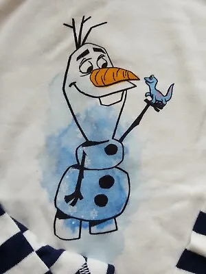 Buy NWT Hanna Andersson  FROZEN OLAF SNOWMAN Organic PAJAMAS 120 6 7 SOLD OUT • 26.12£
