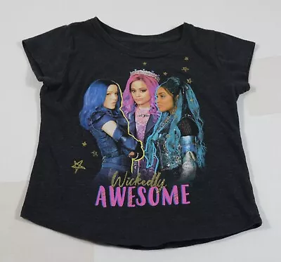 Buy Disney Jumping Beans Girls Descendants  Graphic T-Shirt Sz 4 • 2.18£