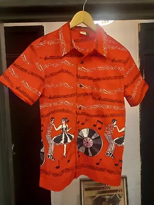 Buy Dancing Days/ 50's Style Rock N Roll Shirt Small 36  Chest V.g.c . • 20£
