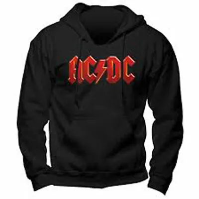 Buy AC/DC Red Logo Official Pullover Hoodie • 39.95£