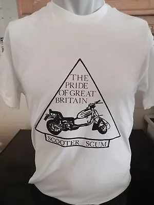 Buy Pride Of Great Britain Scooter Scum T Shirt • 15£