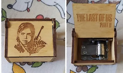 Buy The Last Of Us 2 Rare Preorder Merch / Wooden Metal Music Box • 70.80£