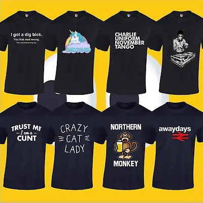 Buy Mens Funny T Shirts Joke Comedy Designs Rude Gift Present Idea Top Dad Fun • 8.99£