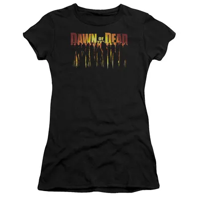 Buy Dawn Of The Dead Juniors T-Shirt Walking Dead Black Tee • 22.16£