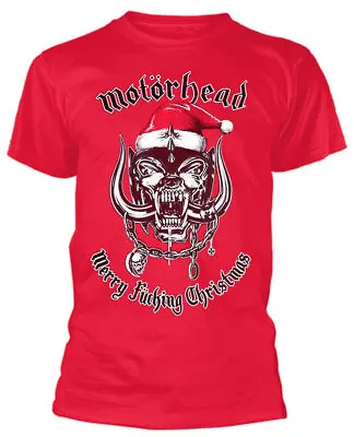 Buy Motorhead Christmas 2017 Red T-Shirt NEW OFFICIAL • 16.29£