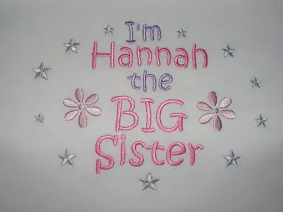 Buy I'm The Big Sister T-shirt - Can Be Personalised • 8.29£