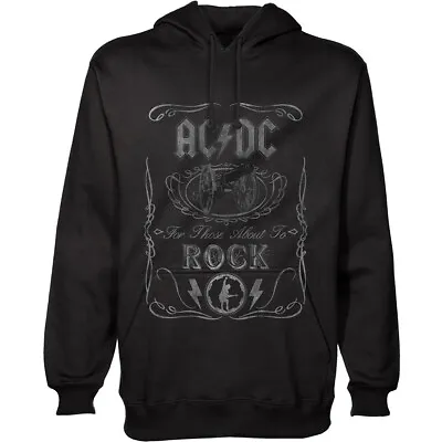 Buy AC/DC Official Unisex Pullover Hoodie: Cannon Swig - Black  Cotton • 26.99£