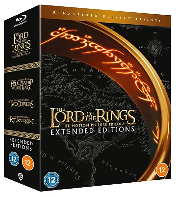 Buy The Lord Of The Rings Trilogy: Extended Edition (hmv Exclusive) [12] Blu-ray Set • 24.99£