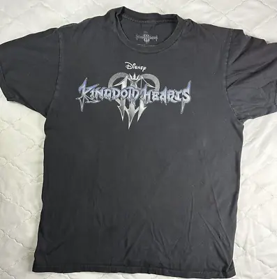 Buy Disney Kingdom Hearts Video Game Title T Shirt Medium • 15.19£