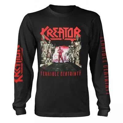 Buy Kreator Terrible Certainty Longsleeve Gr.L T-Shirt Metal Church Gama Bomb • 33.93£