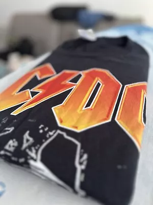 Buy Black AC/DC T Shirt Hells Bells Size L • 5.05£