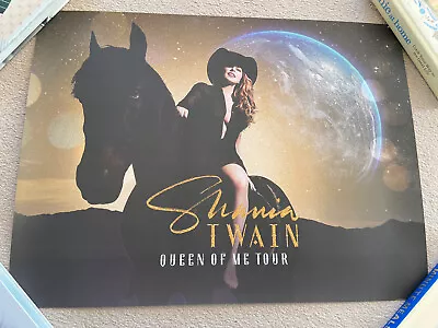 Buy Shania Twain Queen Of Me Tour Official Store Merch Poster / Litho Brand New • 17.99£