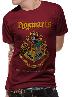 Buy Harry Potter Official Hogwarts Property Crest House Unisex T-Shirts Mens Womens • 10.45£