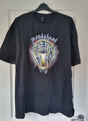 Buy Motorhead X Star Wars Crossover T Shirt Mandalorian Merch Tee Size 3XL • 14.99£