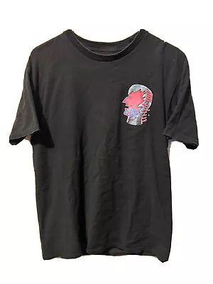 Buy Pink + Dolphin Black Shirt Mens Sz M Vibrations & Waves Chaos Alertness Calmness • 31.02£