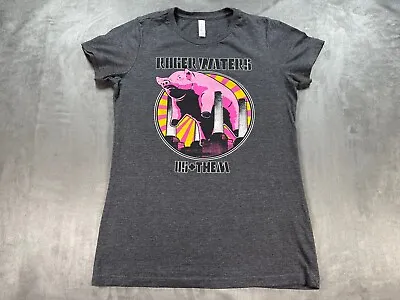 Buy Pink Floyd Roger Waters Us & Them Pigs Animals Graphic Womens Large UK Shirt • 22.21£