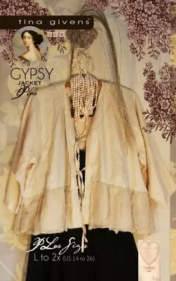 Buy Sew Tina Givens Sewing Pattern Gypsy Jacket Women XS-2XL • 34.98£