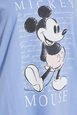 Buy Long Tall Sally Tall Women's Blue DISNEY Mickey Mouse Pyjama Set • 22.49£