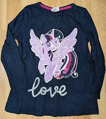 Buy Girls Blue My Little Pony T-shirt Top For 4-5 Years - Good Condition  • 1£
