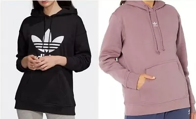 Buy Adidas Adicolor Women's Trefoil Hoodie Hooded Sweatshirt  • 22.99£