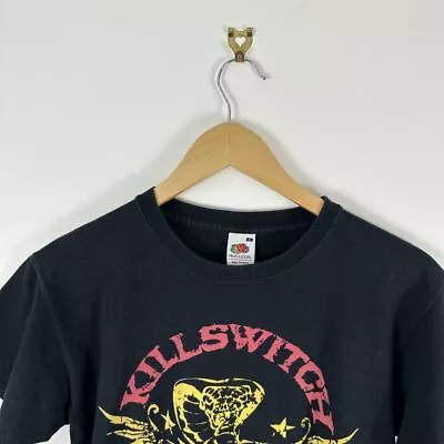 Buy Men’s Vintage FOTL Killswitch Engage Black Navy Fade Small T-Shirt • 20£