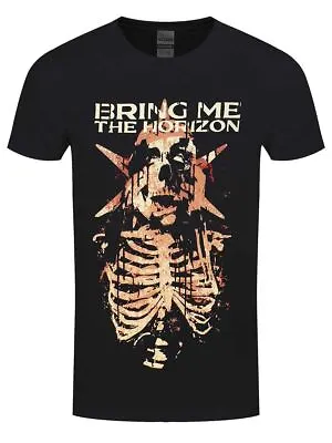 Buy Bring Me The Horizon BMTH T-shirt Skull Muss Men's Black • 16.99£