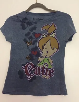Buy Pebbles From The Flinstones T-shirt For Kids Size 14-16 Years • 6.99£