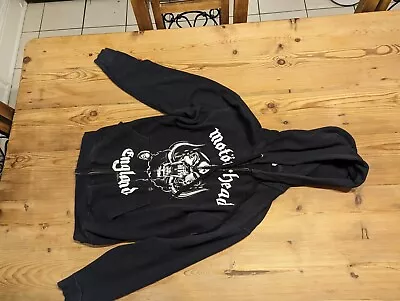 Buy  Motorhead  England Official Full Zipped Hoodie Size Small • 15.99£