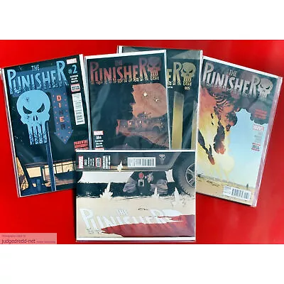 Buy The Punisher # 2 3 4 5 6   5 Marvel Comic  Books Bag And Board 2016 (Lot 2085 • 26.13£