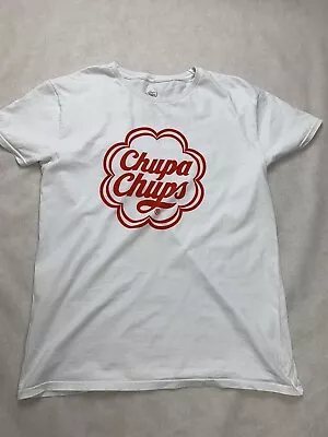 Buy GE) Size Medium White Red Chupa Chupa Tee T-shirt Top • 12.99£