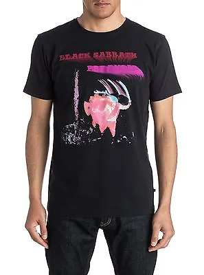 Buy Quiksilver X Universal Black Sabbath Paranoid ALBUM COVER ART T-Shirt Mens XL • 31.97£