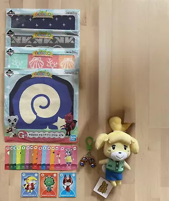 Buy Animal Crossing Merch Lot Amiibo Cards Plushie Towels Washcloth Keychain NEW • 56.83£