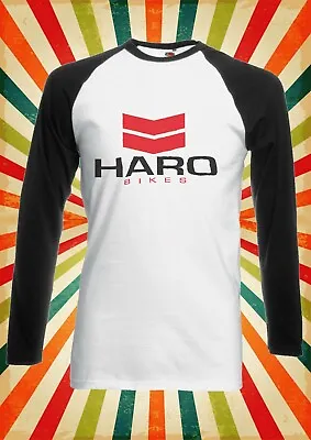 Buy BMX Haro Bikes Motorcycle Fun Men Women Long Short Sleeve Baseball T Shirt 2789 • 9.95£