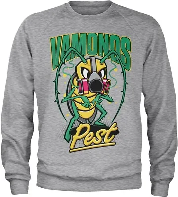Buy Breaking Bad Vamanos Pest Bug Sweatshirt Heather-Grey • 32.66£