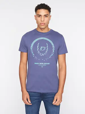 Buy Duck And Cover - Mens 'CENTRICA' T-Shirt - Denim Blue • 14.99£
