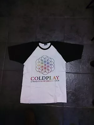 Buy Coldplay ,headfull Of Dreams Tour T Shirt 2016 Small • 7£