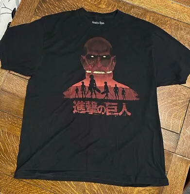 Buy Attack On Titan T-shirt Xtra Large Anime Manga Great Used Condition • 17.99£